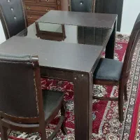 میز نهارخوری میز ۶ نفره ۴صندلی
