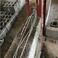 نصب و اجرای والپست و ناودانی منقطع و دیوار چینی