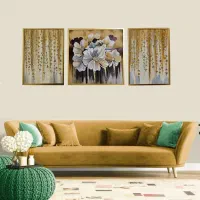 تابلو و ساعت هنر دست