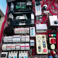 موتور سردرب آسانسور و ریل قفل وفیوز کلید