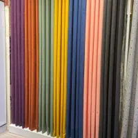 پرده کتان پانچ آماده ( فوری )