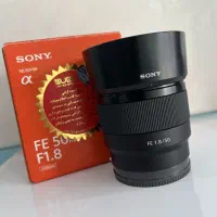 لنز ۵۰سونی F1.8 آنباکسی