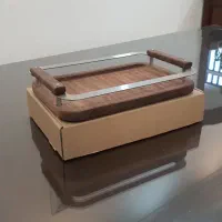 سینی چوبی استیل قیمت کارخانه