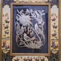 تابلو قلمکاری و خاتم کاری