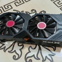 کارت گرافیک RX580 8GB XFX کاملا سالم+پیچ پلمپ+تست