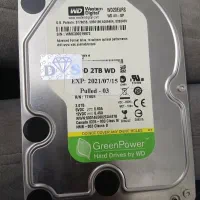 هارد وسترن ۲ترابایت سبز