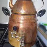 سماور رو گازی مسی