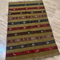 گلیم فرش دستبافت رنگرزی گیاهی