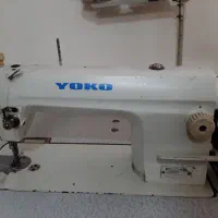 چرخ خیاطی صنعتی راسته‌دوز YOKO با موتور ژانومه