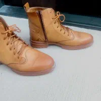 کفش نیم بوت چرم مردانه سایز ۴۱