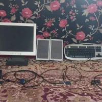 مانیتور سالم کیبورد سالم