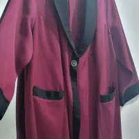 مانتو کرپ یقه آرشال