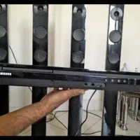 DVD PLAYER دی وی دی با۴ بلندگو سامسونگ