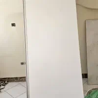 درب ریلی کمد های گلس و یک جا کفشی