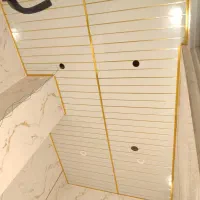 سقف کاذب قرنیز قاب بندی ترموود بالکن