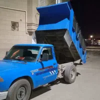 فروش وحمل شن وماسه وآجر با نیسان کمپرسی