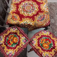 رومیزی مخمل آنتیک ایتالیایی