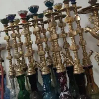 ۲۰ عدد قلیان برنجی  دست دوم