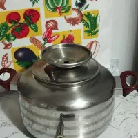 سماور، قوری ،سینی وپارچ آب  مسی