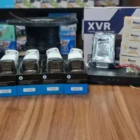 پک کامل دوربین مداربسته 4عددی فلزی با نصب رایگان