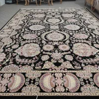 فرش 9متری طرح ابریشم