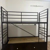 تخت خواب۳سه طبقه(دو طبقه مهماندار)فلزی علیمردانی۴۵|تخت و سرویس خواب|مشهد, حسین‌آباد|دیوار