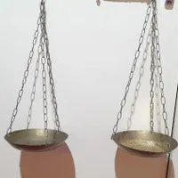 ۳عددترازوها قدیمی قاجاری عتیقه واقعی تاریخ مهردار