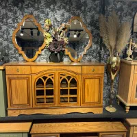 ست میز آینه کنسول فوق العاده زیبا مدل الماس