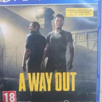 بازی ps4 ps5 a way out یک راه فرار