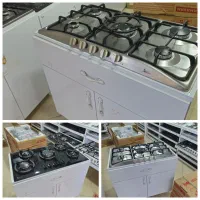 اجاق گاز شیشه ای با طراحی مدرن