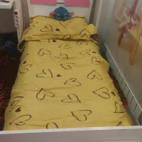 تخت یک نفره چوبی