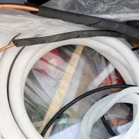 لوله مسی کولر گازی با کابل