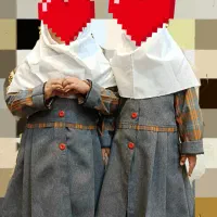 دو دست لباس فرم مدرسه.سایز ۲۶و۲۸
