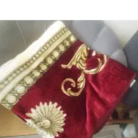 یک جفت پتوی دو نفره گلبافت در حدنو نیاز به شستشو