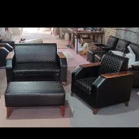 نیمست مبلمان اداری دسته وکیوم ۴ نفره