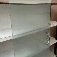 شیشه سکوریت 10 میل با دستگیره و قفل