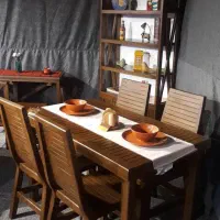 میز ناهار خوری تمام چوب نراد روس