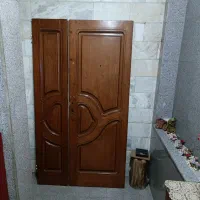 درب چوبی طرحدار