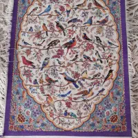 قالی دستبافت تمام ابریشم