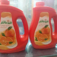 شربت پرتقال مرغوب و اعلا مارک فروت لند  .
