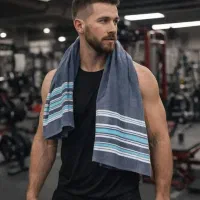 حوله باشگاهی ۱۰۰٪ نخ و الیاف گیاهی