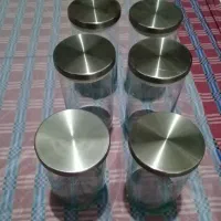 جای حبوبات شیشه ایی