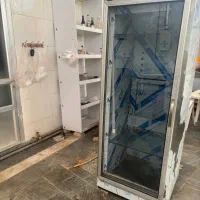 یخچال ویترینی تک درب استیل