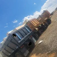 کامیون کمپرسی ۶ چرخ ماسه شن خاکبرداری کود و...