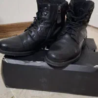 بوت مردانه چرم خارجی اصل برند آلدو