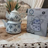 قوری کتری لعابی قوری چینی نونو