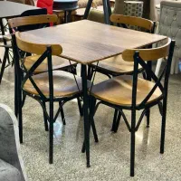 میز ناهار خوری کلاسیک کافه رستوران j788 چوب لهستان