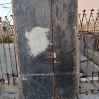 درب آهنی حیاط جنس قدیم