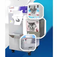 بستنی ساز بار سفت کن تنوری و افقی سنتی ژلاتو سوربت