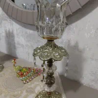 دو عدد شمعدونی